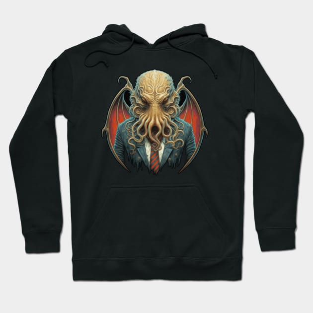 Cthulhu For President USA 2024 Election Hoodie by InfinityTone